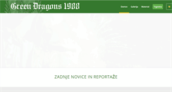 Desktop Screenshot of green-dragons.com